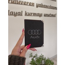 Normadia Deri Dikişli Araç Ruhsat Kılıfı, Şık ve Koruyucu Tasarım