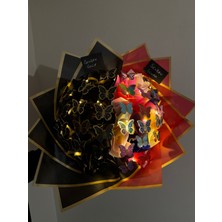 UltraMint Renkli Kelebek Çiçek Buketi - Sevgi ve Şıklık Dolu Hediye