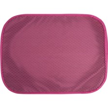 UltraMint Paspas, Kedi Alt Tabanlı, Elektrikli, Su Sızdırmaz, 45X60 Cm, Pembe