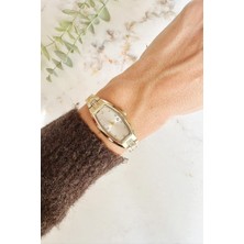 Oqqo Aris Gold Minimal Taşlı Kadın Kol Saati