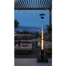 Yeni Nesil Pelet Sobası | Kafe, Bahçe, Teras Isıtıcı | Taşınabilir & Ekonomik