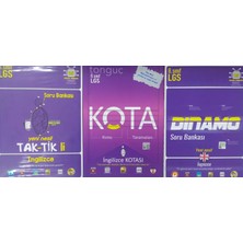 Eser Tonguç Akademi 8. Sınıf Ingilizce Taktikli +Dinamo+Kota Soru Bankası