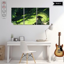 Akıllı Kağıt Statik Tutunma Özellikli Tablo - Poster Anime (Model- 4)