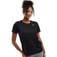 Nike Training Dri Fit Women's T-Shirt In Black  Kadın Tişört Beyaz