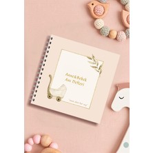 Şık Bebek Anı Defteri ve Günlük Seti, Sticker ve Kalem Hediyeli