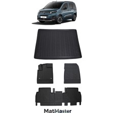 Normadia 2025 Citroen Berlingo 5d Premium Ekstra Paspas ve Bagaj Havuzu Seti