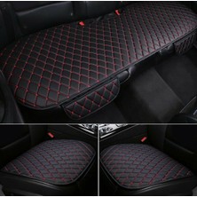 Normadia Reno 19 Europa L Oturak Minderi Kırmızı Nakışlı Yastık ve Kemer Hediyeli