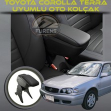 Normadia Sürgülü Siyah Deri Kol Dayama ve Kolçak, Ayarlanabilir Tasarım