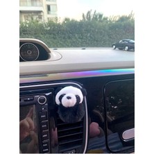 Normadia Sevimli Panda Klipsli Oto Kalorifer Süsü, Araba Için Dekoratif Figür