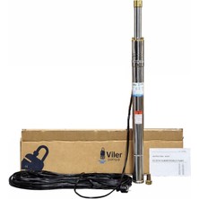 Viler 2QGDA550 2'' Vidalı Dalgıç Pompa 0,75 Hp - 70 mt