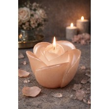 BRANDSMITHS Çiçek Formlu Dekoratif Mum