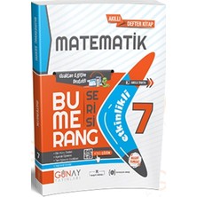 7. Sınıf Matematik Etkinlikli Akıllı Defter, Günay Yayınları Bumerang Serisi