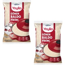 Yayla Gönen Baldo Pirinç 5 kg X2