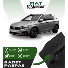 Normadia X-Vega Fiat Egea Cross 2020 Sonrası Uyumlu 4d Oto Paspas Seti
