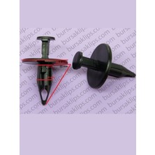 Normadia Ford Fiesta Courrier Ym Tampon Davlumbağ Alt Muhafaza Klipsi 5'li Set