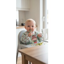 Bebechi Laura Baby Uzun Kollu Sıvı Geçirmez Mama ve Aktivite Önlüğü