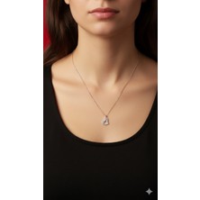 Kisa 925 Gümüş Kadın Kolyesi