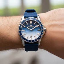 Slazenger Lacivert Silikon Kordon Erkek Kol Saati SL.09.2531.1.02