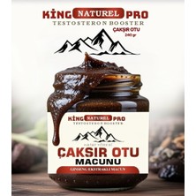 King 240 gr Pro Naturel Çakşır Otu Macunu Ballı Polenli Güç ve Kuvvet