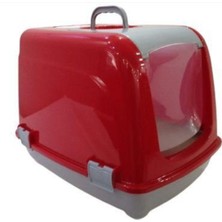 UltraMint Pratik ve Hijyenik Kapalı Kedi Tuvaleti, Konforlu Kullanım Sağlar