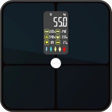 Aeno  Akıllı Vücut Baskülü-16 Ölçüm ve Renkli Ekran