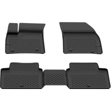 Normadia 4.5d Havuzlu Oto Paspas, Ford Focus 4 2019+ Uyumlu, Dayanıklı ve Şık