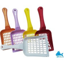 UltraMint Yumuşak ve Dayanıklı Kedi Tuvalet Kum Küreği, Hijyen ve Konfor Sağlar
