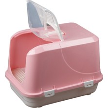 UltraMint Çınar Large Kedi Tuvalet Kabı, Külçekli ve Paspaslı, Şık ve Kullanışlı