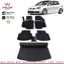 Normadia Golf 5 Paspas ve Bagaj Havuzu 2004-2008, 3D Tasarım, Koruyucu Set