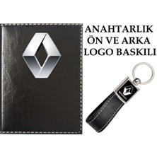 Normadia Siyah Ruhsat Kabı ve Anahtarlık Seti, Şık ve Kullanışlı Tasarım