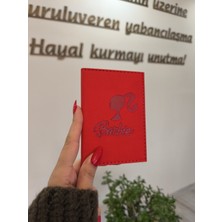 Normadia Deri Barbie Araç Ruhsat Kılıfı, Şık ve Koruyucu Oto Aksesuarı
