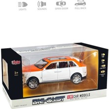 Line HCL806 Çek Bırak 1:22 Sesli ve Işıklı Metal Araba Güvenli