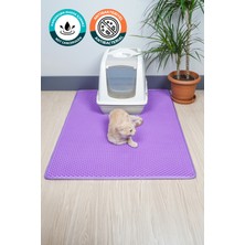 UltraMint 75X110 cm Hücreli Kedi Kum Paspası ve Tuvalet Önü Matı