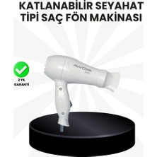 Zero Land Lvsqvr Taşınabilir Fön Makinesi Katlanır Gövde Enerji Tasarruflu