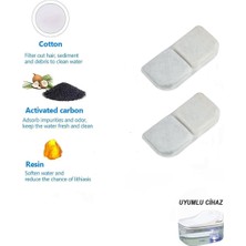 Dugie Aktif Karbon Yedek Filtre 2 Adet (KPF-10547 Su Pınarı Uyumlu)