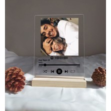UltraMint Kişiye Özel Sevgililer Günü Plak ve Spotify Barkod Hediye