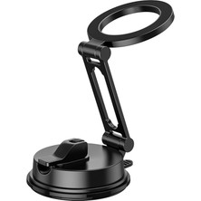 Normadia 360° Dönebilen Magnetik Araç Içi Telefon Tutucu Siyah