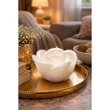 BRANDSMITHS Çiçek Formlu Dekoratif Mum