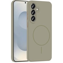 Guven  Samsung Galaxy S25 Kılıf Jully Magsafe Kapak - Çöl Titanyum 5569854