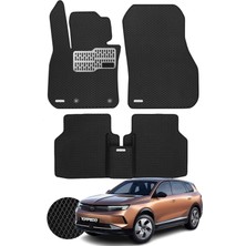 Normadia Opel Grandland 2025+ Elektrikli Uyumlu Premium Eva Paspas Takımı Siyah