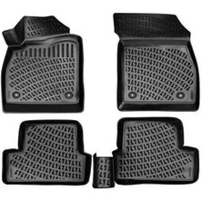 Normadia Sedan Paspas Seti, 2012-2019, 4 Parça, Siyah, Havuzlu, Opel Astra J