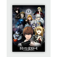 Death Note Anime Hd Manga Duvar Posteri, Kalın Kağıt, Çerçevesiz