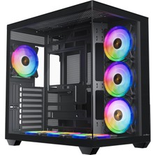 James Donkey Stark S801 7xargb Temperli Cam 650W 80+ Bronze Atx Gaming (Oyuncu) Kasa