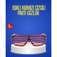 Zero Land Lvsqvr Gece Organizasyonları Için Renkli LED Gözlük