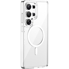 Apsuwa Samsung Galaxy S26 Ultra Kılıf London Magsafe Şaj Özellikli Mika + Ekran Koruyucu