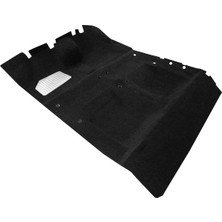 Normadia R12 Siyah Taban Halısı, 1. Sınıf Kalite, %100 Tam Uyum, Dayanıklı ve Şık