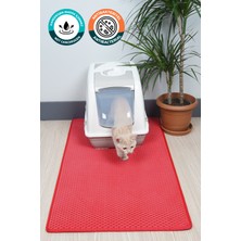 UltraMint 60X110 cm Hücreli Kedi Kumu Paspası, Temiz ve Pratik Kullanım