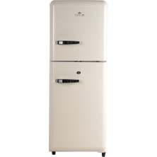 Normadia Pratik 138L Retro Buzdolabı, 12/24V Karavan ve Tekne Kullanımı