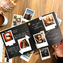 Yazılabilir Anı Defteri, 10 Polakart ve Beyaz Kalem Hediye, Sevgiliye Özel