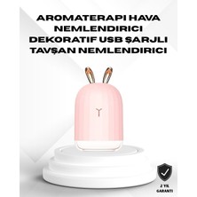Uygun Ultrasonik Hava Nemlendirici 200 ml Aroma Difüzör LED Işıklı Sessiz 2026